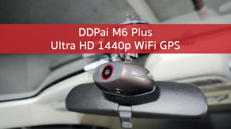 รีวิว กล้องติดรถ DDPai M6 Plus 2K Wi-Fi GPS เป็นกล้องหน้าหลังก็ได้