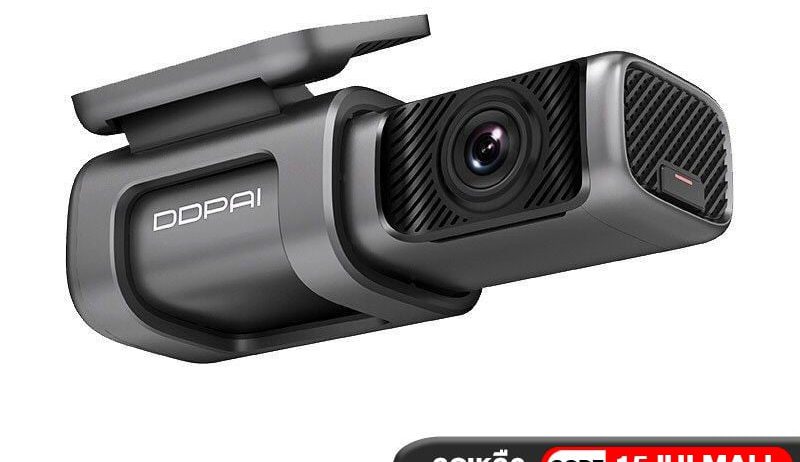 DDpai Mini5 Dash Cam Car Camera กล้องติดรถยนต์ ความละเอียดสูงสุด 2160P 4K Ultra HD